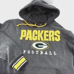 Green Bay Packers Hoodie XL Sweatshirt NFL Team Apparel Logo Embroidered Heavy